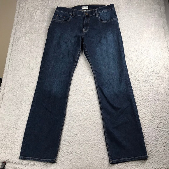 Tecovas Other - Tecovas Standard Jean Mens 36 (37x34) Dark Blue Straight Leg Stretch Denim